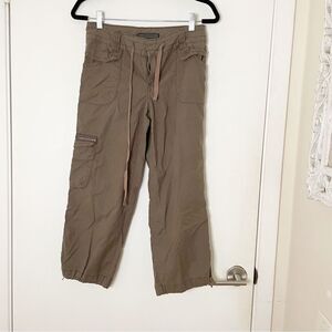 Vintage Y2K Nine West Low Waist Khaki Women's Cargo Pants 2 cotton